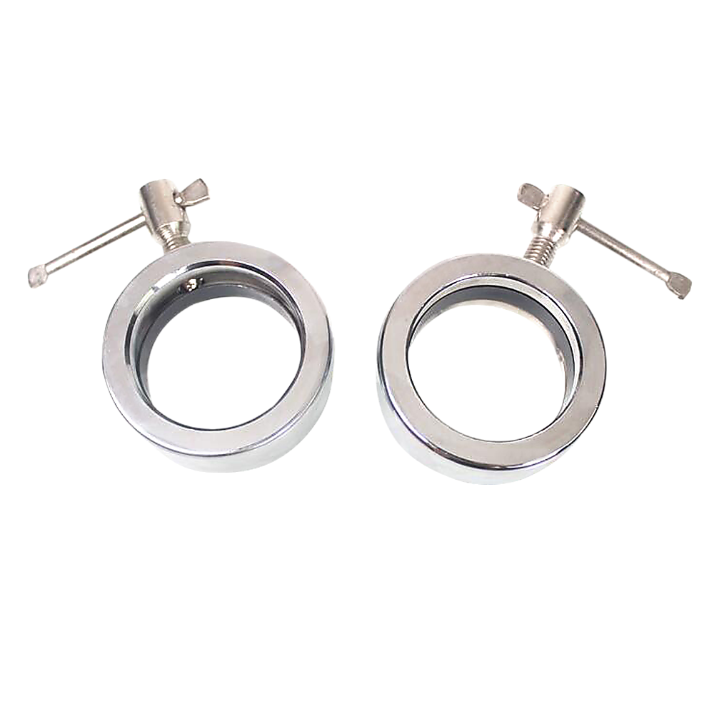 Gym Equipment & Accessories: Barbell Collars 2" Olympic Stainless Steel Locks Clips Clamp