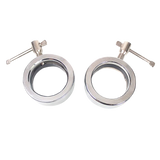 Gym Equipment & Accessories: Barbell Collars 2" Olympic Stainless Steel Locks Clips Clamp
