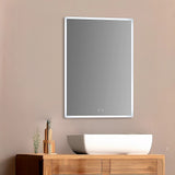Mirrors: Smart Mirror Bathroom Vanity LED Lighted Wall Mirror 800x600mm