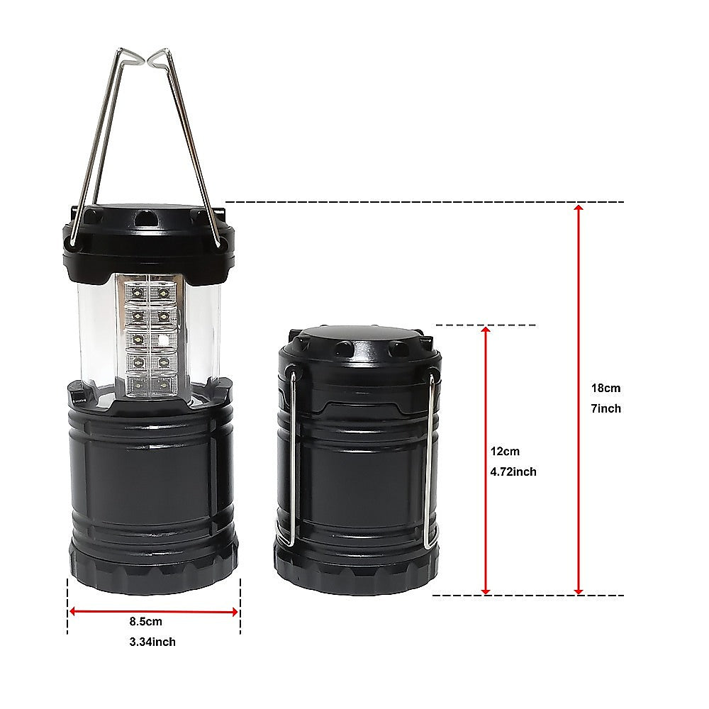 Gardening Accessories: LED Camping Lantern, Super Bright Portable 2 Pack