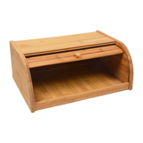 Kitchen Utensils: Bamboo Bread Bin Storage Box Kitchen Loaf Pastry Container