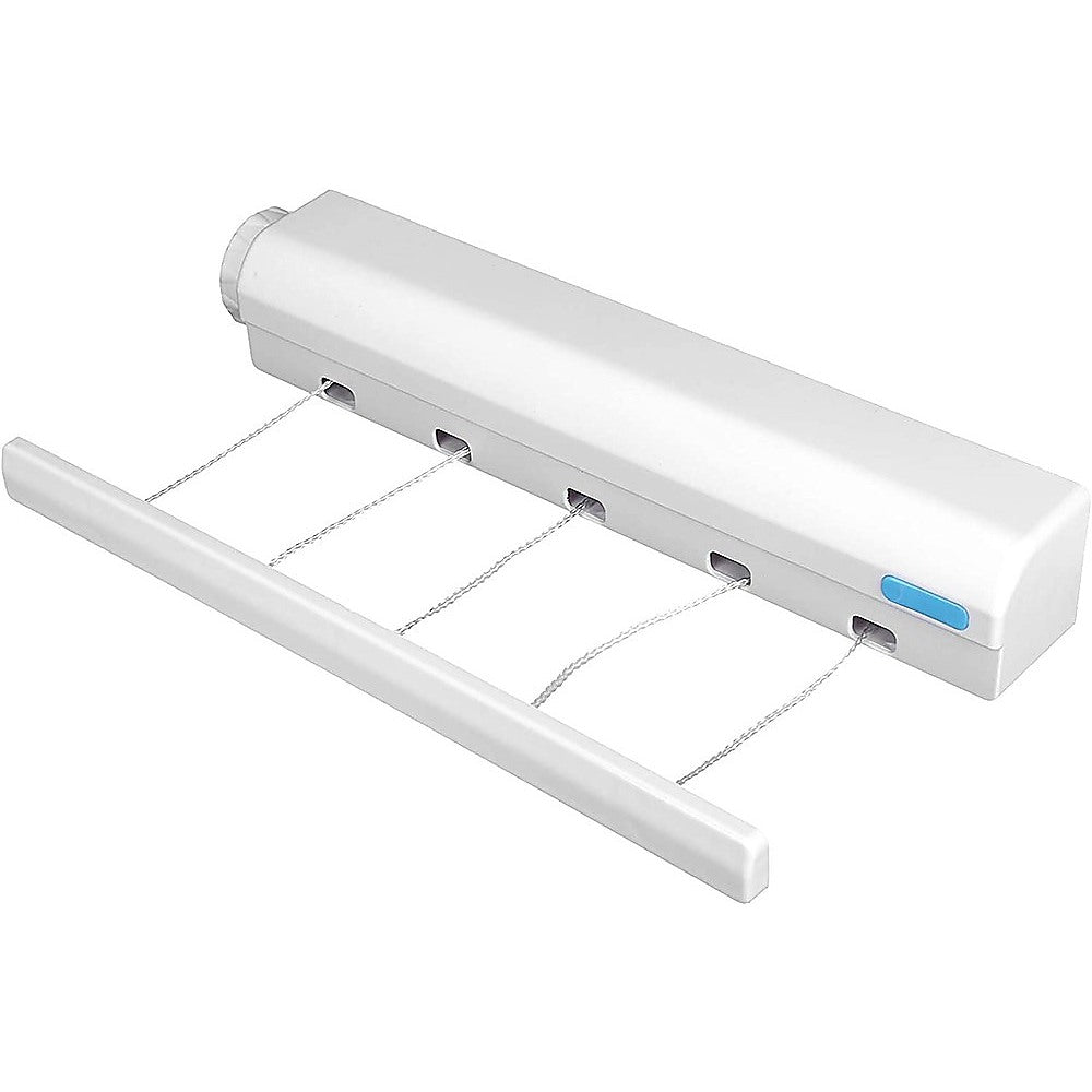 Drying Racks & Hangers: Retracting Clothesline 5 Line 18m Hanging Clothes Space Hanger