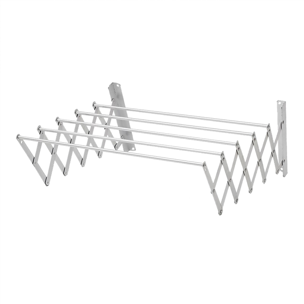 Drying Racks & Hangers: Pull Out Clothes Airer  Expanding Laundry Drying Line for Caravan, RV & Home