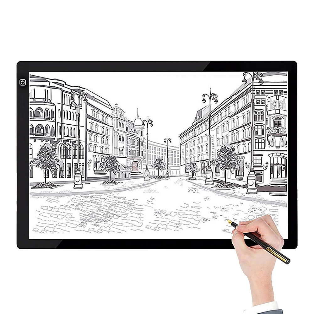 Arts & Crafts: A2 LED Light Box Tracing Board Art Design Stencil Tattoo Copy Drawing Pad