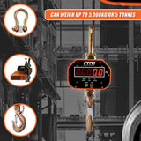 Masonry Tools: 5000kg Electronic Crane Scales Industrial Hanging Digital Weight