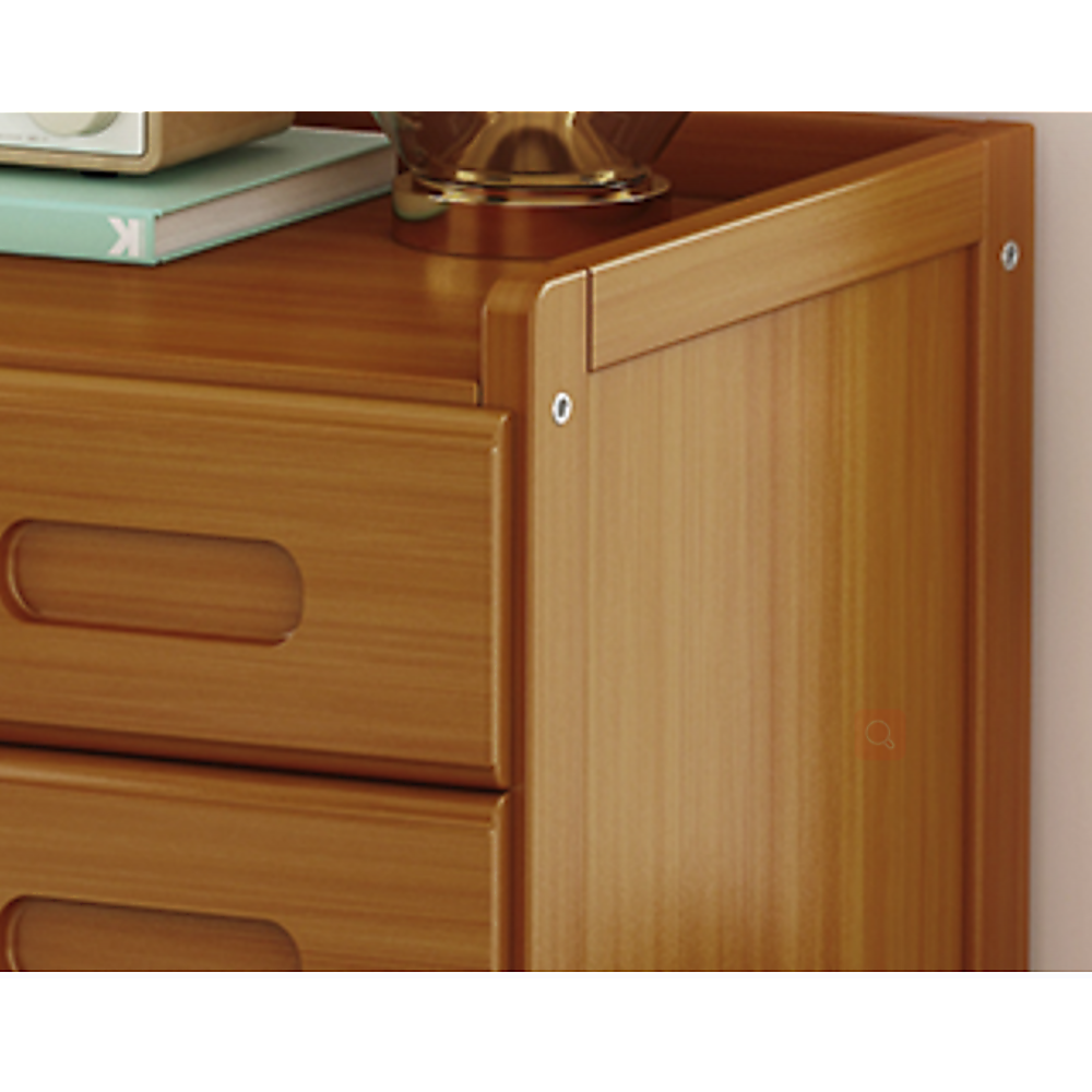 Bedside Tables: Bamboo Bedside Table Nightstand Storage Bedroom Sofa Side Stand