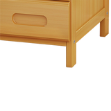 Bedside Tables: Bamboo Bedside Table Nightstand Storage Bedroom Sofa Side Stand