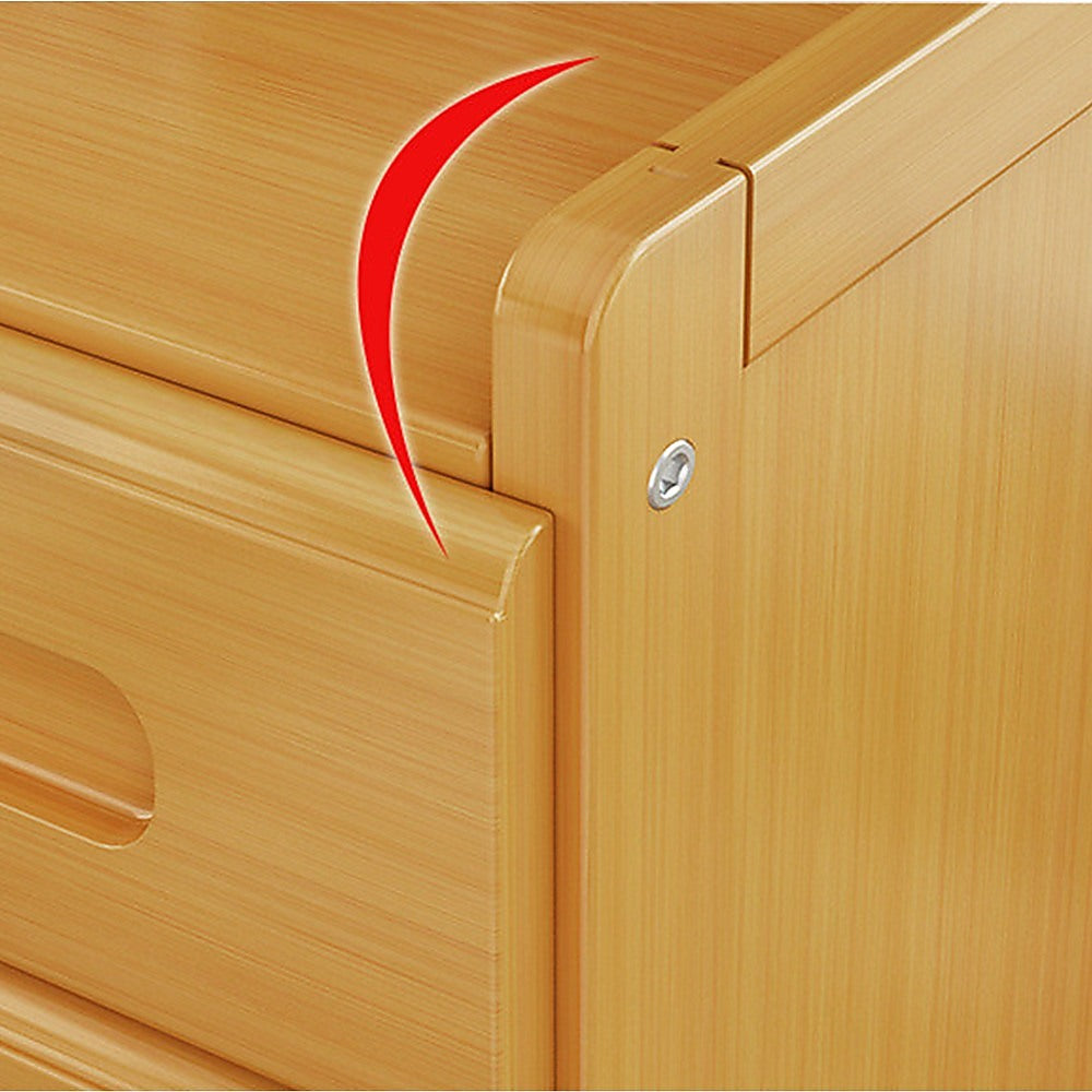 Bedside Tables: Bamboo Bedside Table Nightstand Storage Bedroom Sofa Side Stand