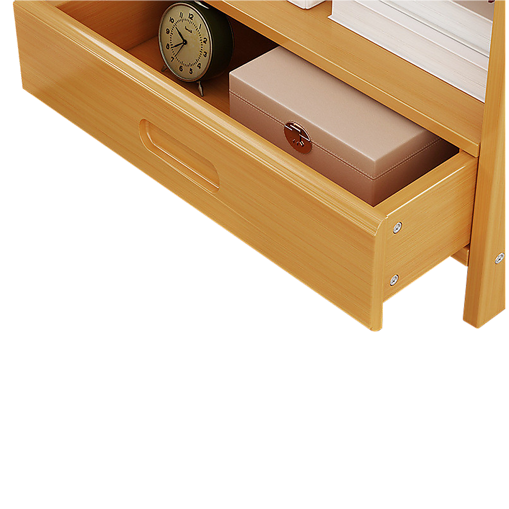 Bedside Tables: Bamboo Bedside Table Nightstand Storage Bedroom Sofa Side Stand