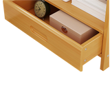 Bedside Tables: Bamboo Bedside Table Nightstand Storage Bedroom Sofa Side Stand