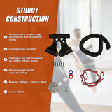 Yoga & Pilates: Heavy Bungee Cord Resistance Belt for Home Gym Yoga Bungee Rope Gravity Bungee (90kg)