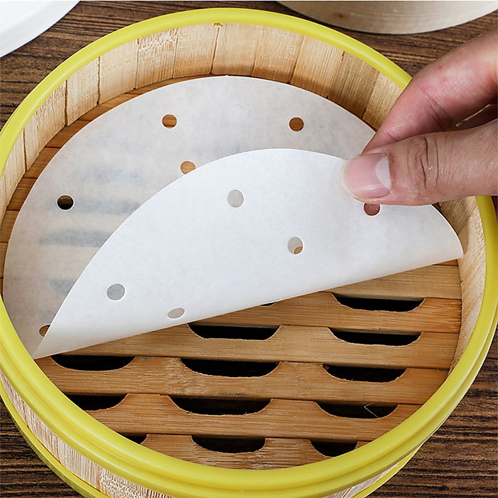 Kitchen Utensils: 500pcs Patty Paper Baking Burger Wax Discs Nonstick BBQ Burger Paper 13cm
