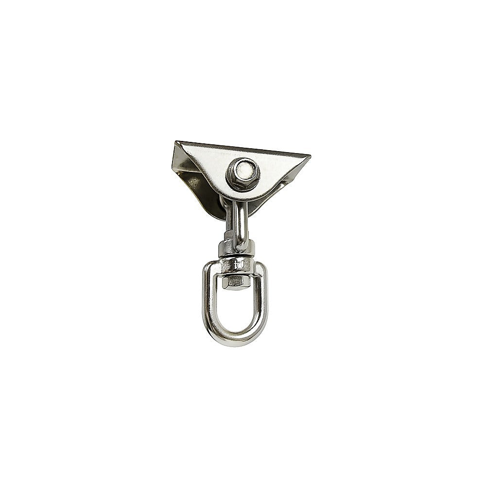 Hardware Hooks: 360 Degree Swivel Swing Hanger with Stainless Steel Hook for Ceiling Heavy Duty Hanging Gym Equipment