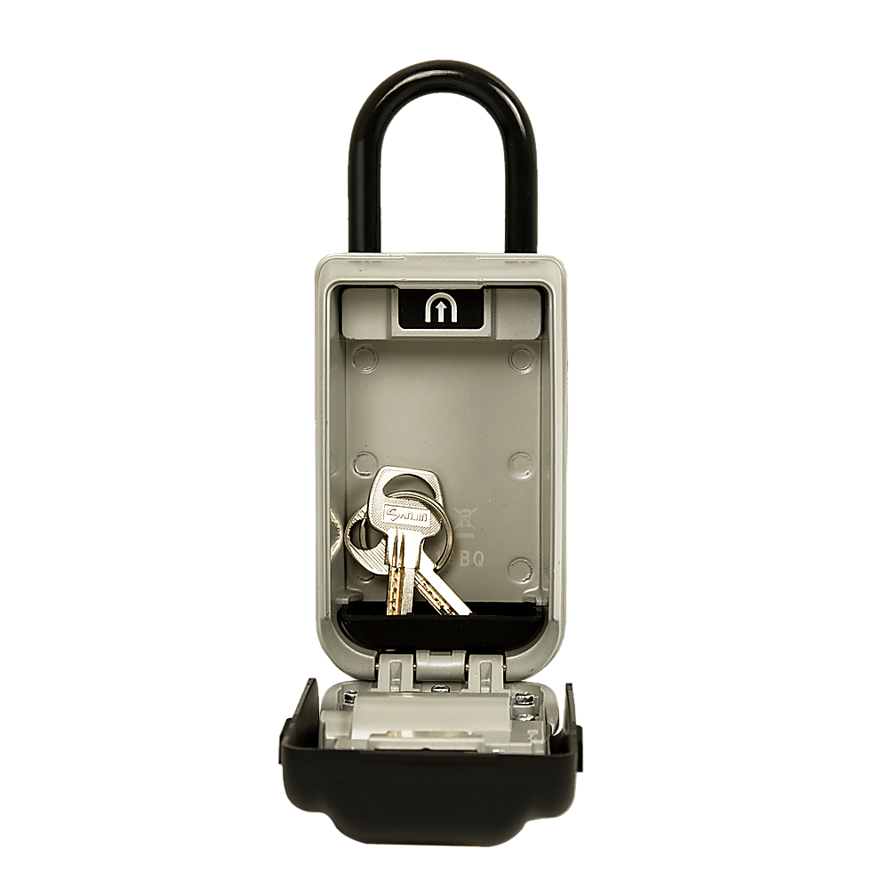 Masonry Tools: Security 4 Digit Combination Cable Lock Box With Luminous Dials