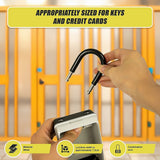 Masonry Tools: Security 4 Digit Combination Cable Lock Box With Luminous Dials