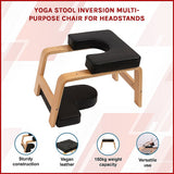 Yoga & Pilates: Yoga Stool Inversion Multi-Purpose Chair For Headstands