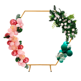 2M Wedding Hex Arch Backdrop Flower Display Stand Frame Background