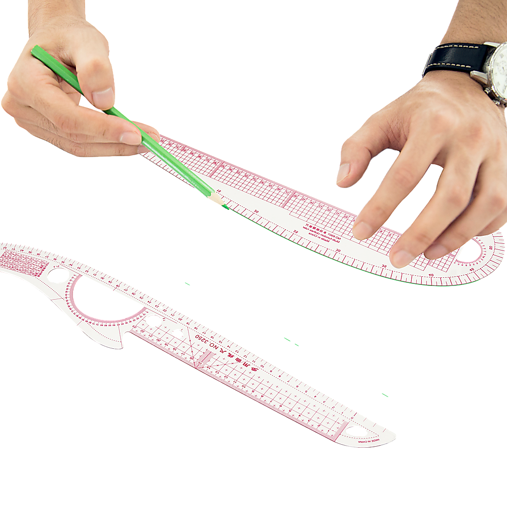 Arts & Crafts: 9pc French Curve Ruler Set DIY Sewing Pattern Measuring Tool for Dressmaker