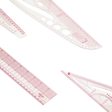 9pc French Curve Ruler Set DIY Sewing Pattern Measuring Tool for Dressmaker