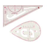 9pc French Curve Ruler Set DIY Sewing Pattern Measuring Tool for Dressmaker