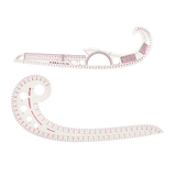 9pc French Curve Ruler Set DIY Sewing Pattern Measuring Tool for Dressmaker