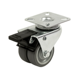 Ladders & Scaffolding: 4x 2 Inch Heavy Duty Swivel Castor Wheels 50mm Brake