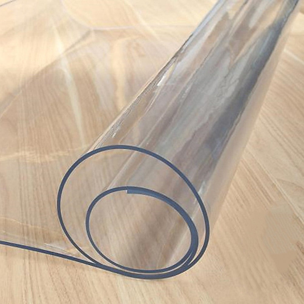 Kitchen Utensils: PVC Tablecloth Protector Table Cover Dining Table Cloth Plastic 2800x1170mm 2.0mm