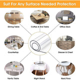 Kitchen Utensils: PVC Tablecloth Protector Table Cover Dining Table Cloth Plastic 2800x1170mm 2.0mm