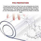 Kitchen Utensils: PVC Tablecloth Protector Table Cover Dining Table Cloth Plastic 2800x1170mm 2.0mm