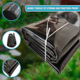 Gardening Accessories: Fish Pond Liner 3 x 4.6m x 0.5mm Garden Pool Membrane Reinforced