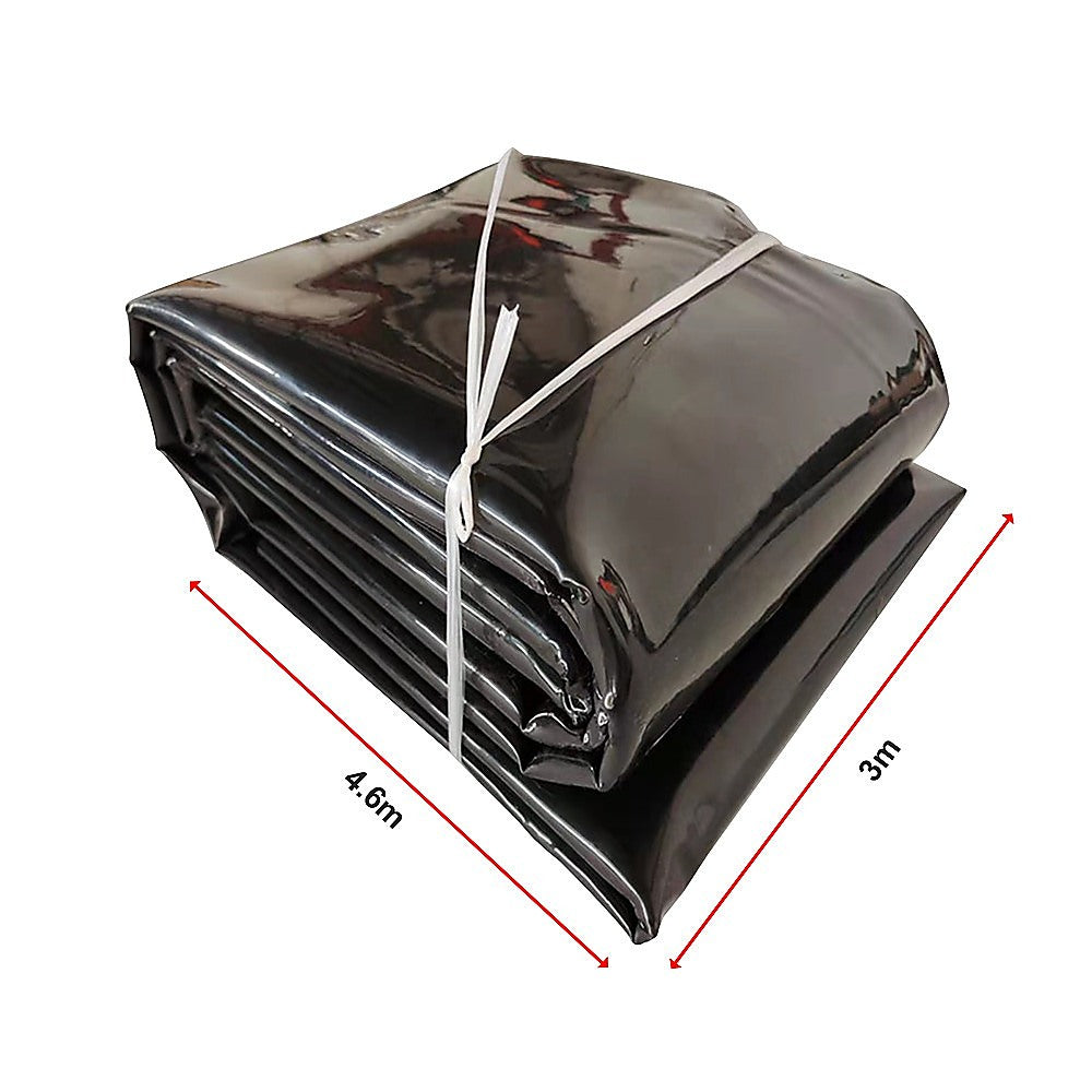 Gardening Accessories: Fish Pond Liner 3 x 4.6m x 0.5mm Garden Pool Membrane Reinforced