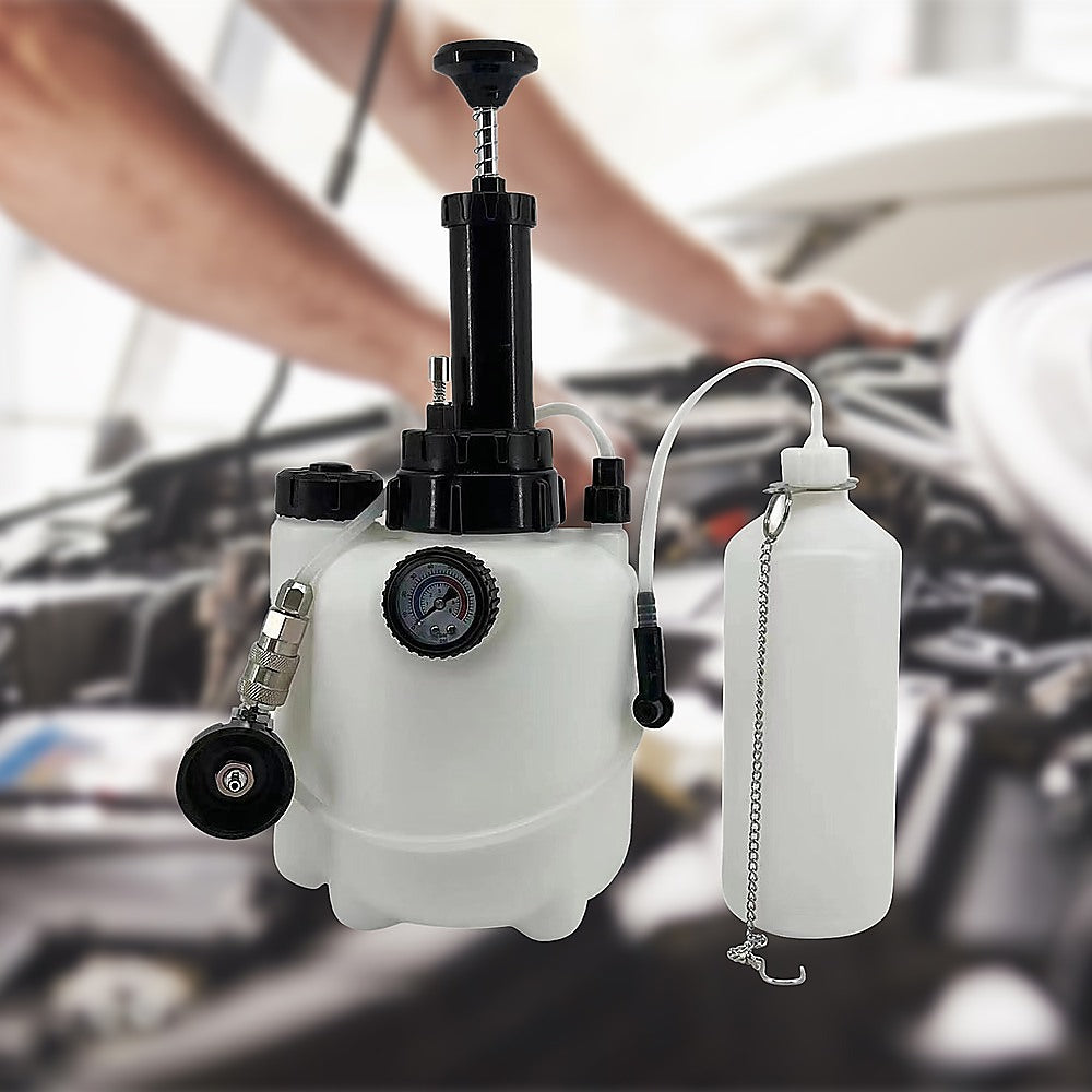 Masonry Tools: Bleed Tool Pressure 3 ltr Brake & Clutch Bleeding System Fluid Bleeder