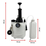 Masonry Tools: Bleed Tool Pressure 3 ltr Brake & Clutch Bleeding System Fluid Bleeder