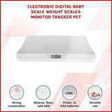 Bath Additives: Electronic Digital Baby Scale Weight Scales Monitor Tracker Pet