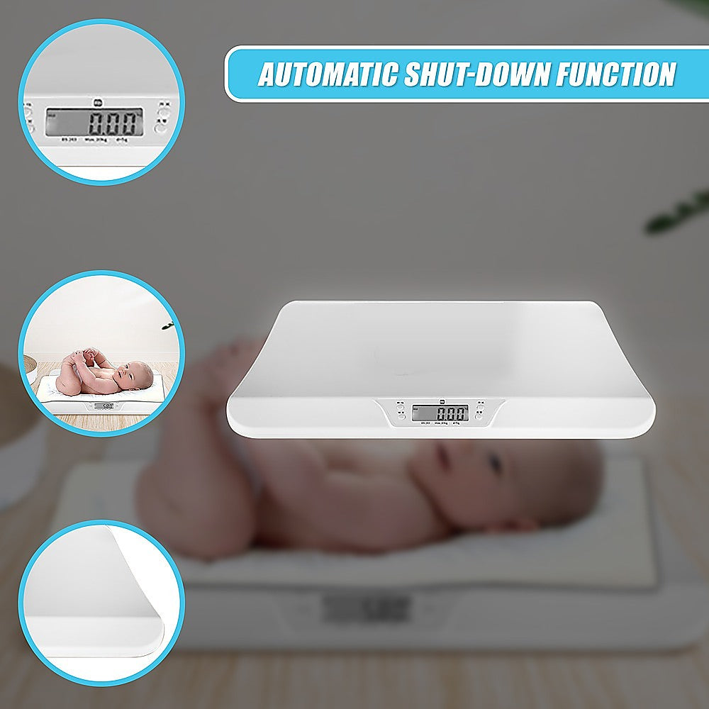 Bath Additives: Electronic Digital Baby Scale Weight Scales Monitor Tracker Pet