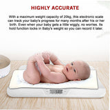 Bath Additives: Electronic Digital Baby Scale Weight Scales Monitor Tracker Pet