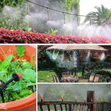 Gardening Accessories: Drip Irrigation System Plant Self Garden Watering Hose Spray Kit