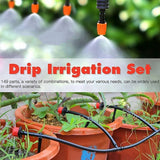 Gardening Accessories: Drip Irrigation System Plant Self Garden Watering Hose Spray Kit