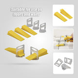 1000x Tile Leveling System Clips Levelling Spacer Tiling Tool Floor Wall