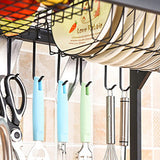 85cm Dish Drying Rack Drainer Over Sink Steel Cup Cutlery Organizer 2 Tier