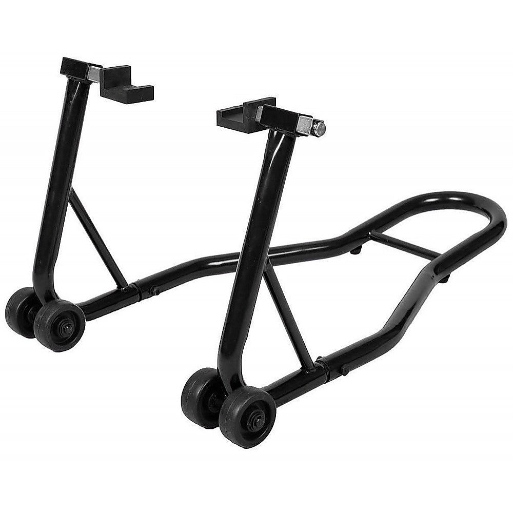 Masonry Tools: Rear Motorcycle Stand Heavy-Duty Motorbike Lift Paddock Carrier Bike Fork