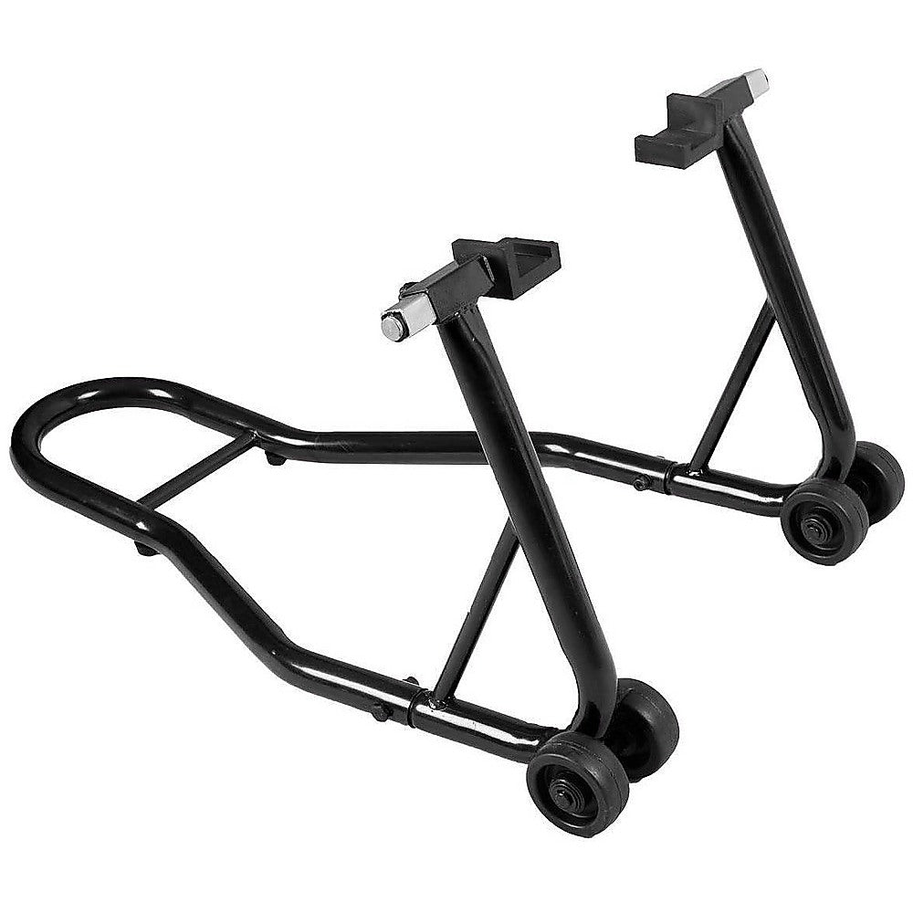 Masonry Tools: Rear Motorcycle Stand Heavy-Duty Motorbike Lift Paddock Carrier Bike Fork