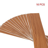 Flooring: Vinyl Floor Tiles Self Adhesive Flooring African Mahogany Wood Grain 16 Pack 2.3SQM