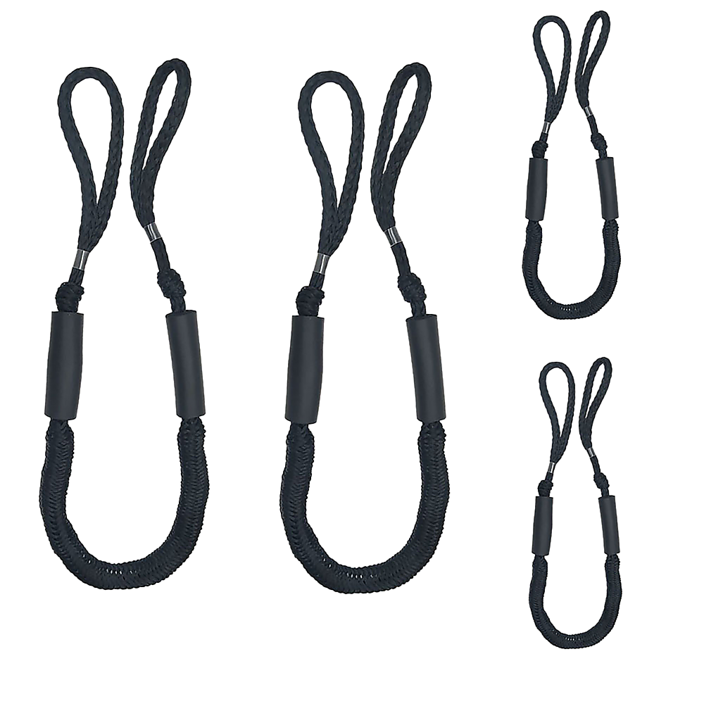 Masonry Tools: 4 Pack Marine Bungee Dock Line Boat Mooring Rope Anchor Cord Stretch