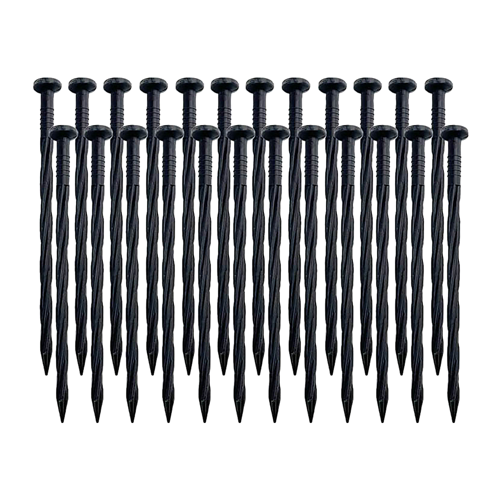 Gardening Accessories: Landscape No Dig Lawn Garden Edging Kit 10m Flexible Durable Border Paver
