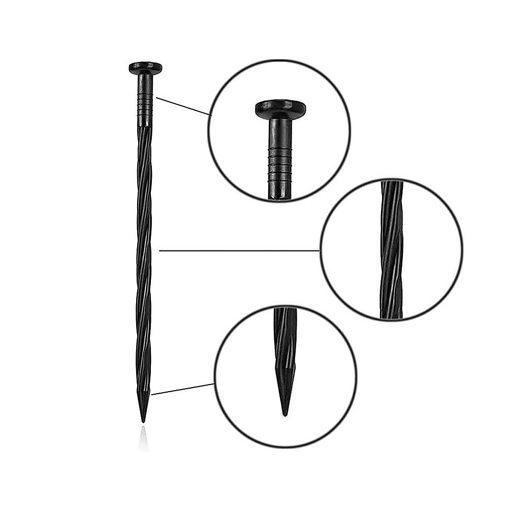 Gardening Accessories: Landscape No Dig Lawn Garden Edging Kit 10m Flexible Durable Border Paver