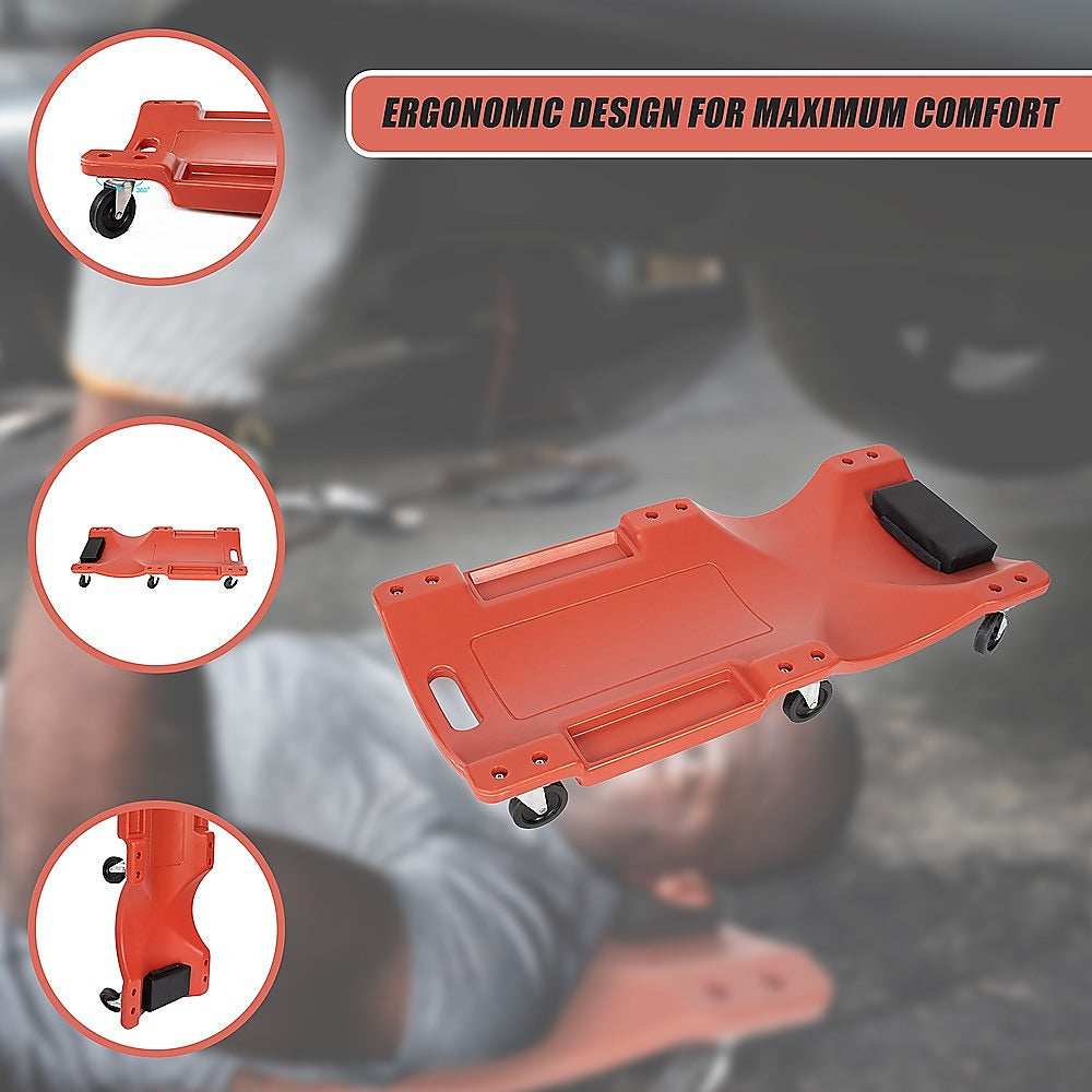 Masonry Tools: 92cm Professional Rolling Mechanics Car Creeper Crawler Board Under Car Tool