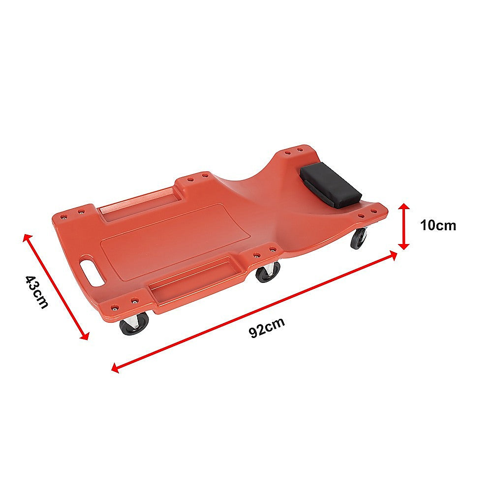 Masonry Tools: 92cm Professional Rolling Mechanics Car Creeper Crawler Board Under Car Tool