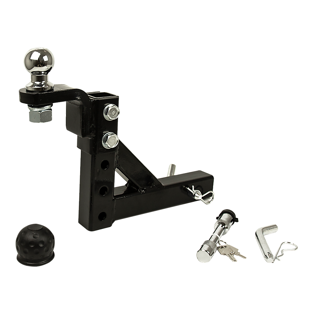 Masonry Tools: Adjustable Tow Bar Tongue Hitch 50mm Ball Drop for Trailer Caravan