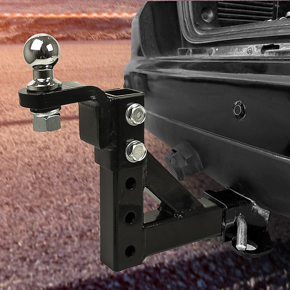 Masonry Tools: Adjustable Tow Bar Tongue Hitch 50mm Ball Drop for Trailer Caravan